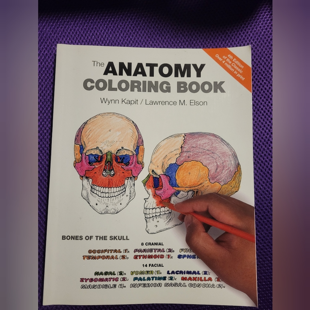 The Anatomy coloring book